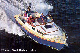 23' Chinook: our small yachts also make great sport fishing boats